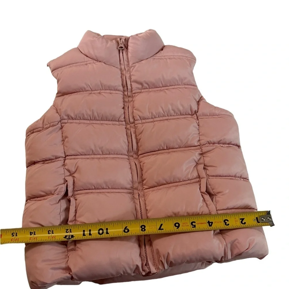Gap Kids Light Pink Puffer Vest Size Medium